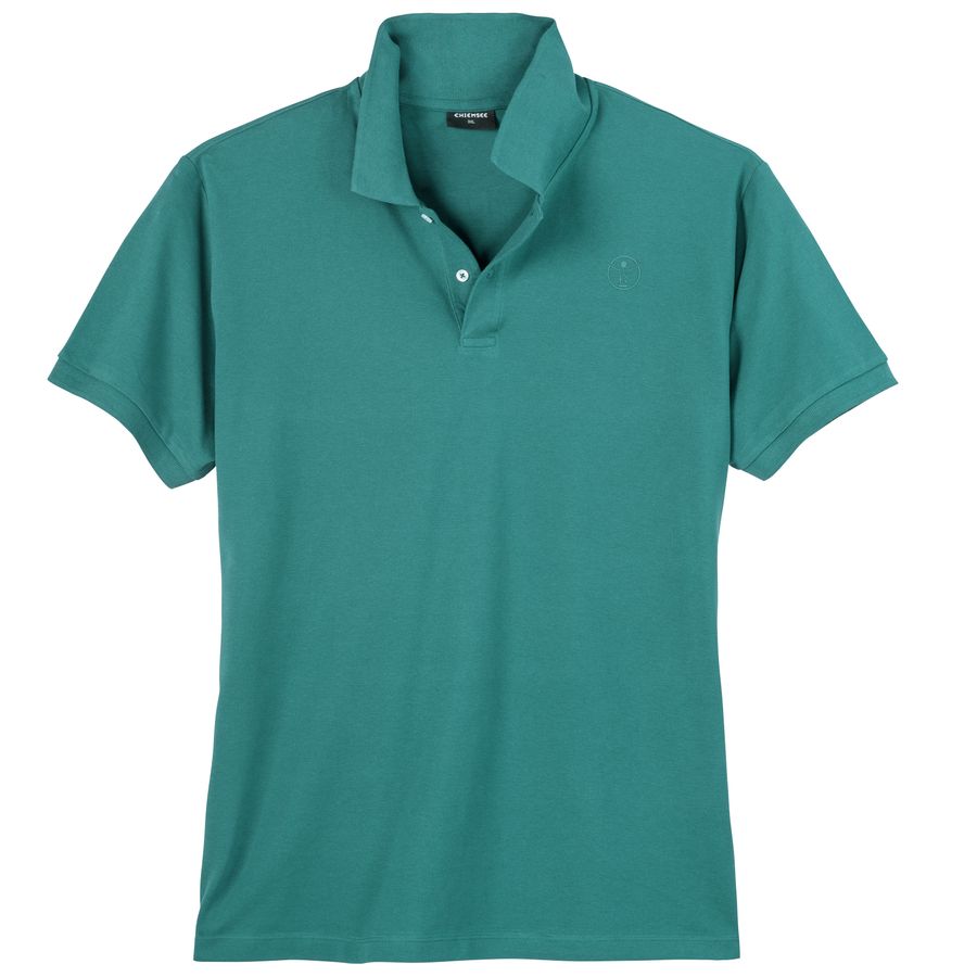 Chiemsee Übergrößen Basic-Poloshirt petrolgrün