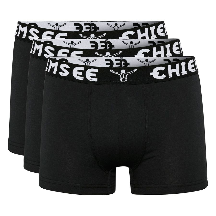 Chiemsee Übergrößen 3er-Pack Stretch-Pants schwarz