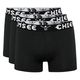 Chiemsee Übergrößen 3er-Pack Stretch-Pants schwarz