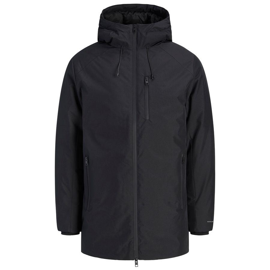 Jack&Jones Übergrößen Winterjacke schwarz JJSAGE