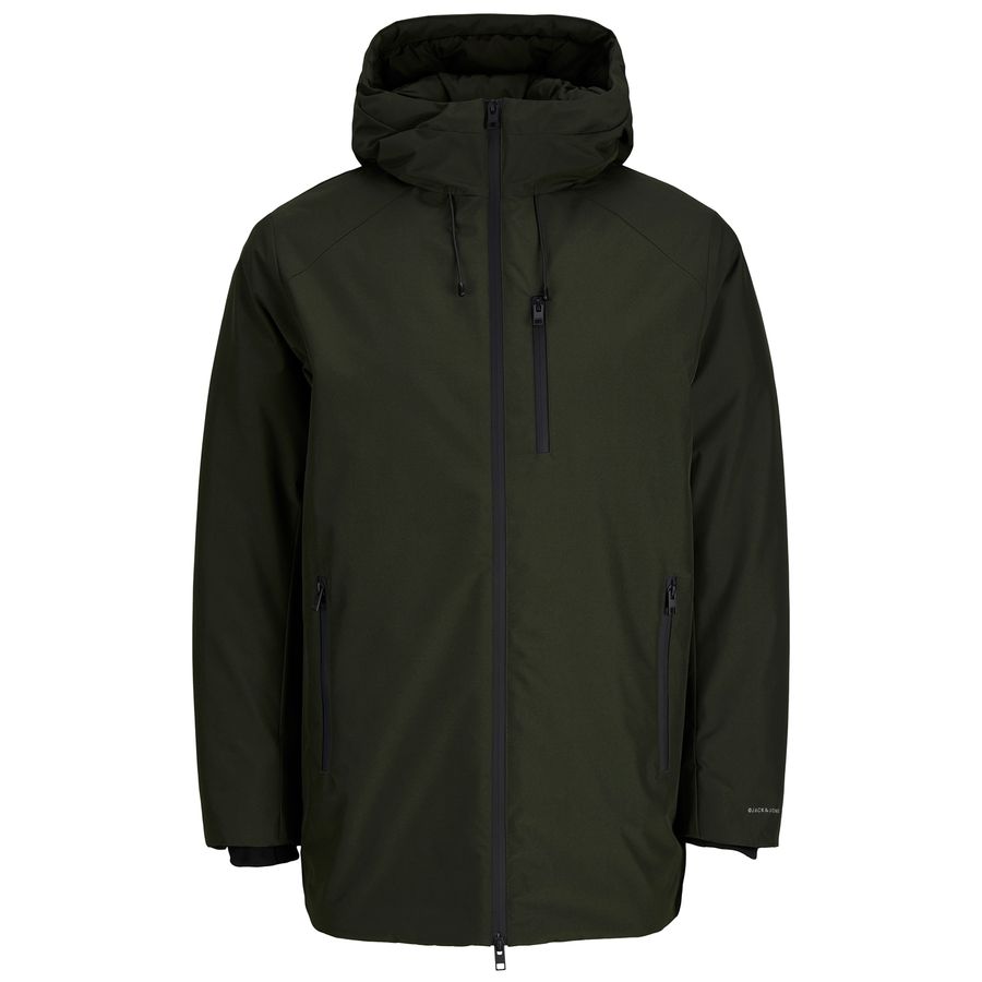 Jack&Jones Übergrößen Winterjacke dunkeloliv JJSAGE