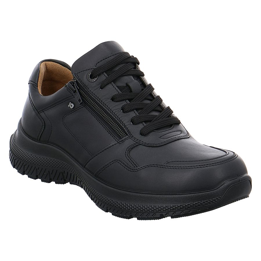 Jomos Schnürhalbschuh Confidence schwarz Überweite