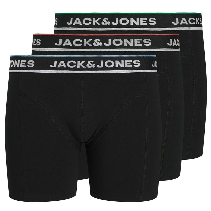 Jack&Jones Übergrößen 3er-Pack Pants schwarz JACSWAY