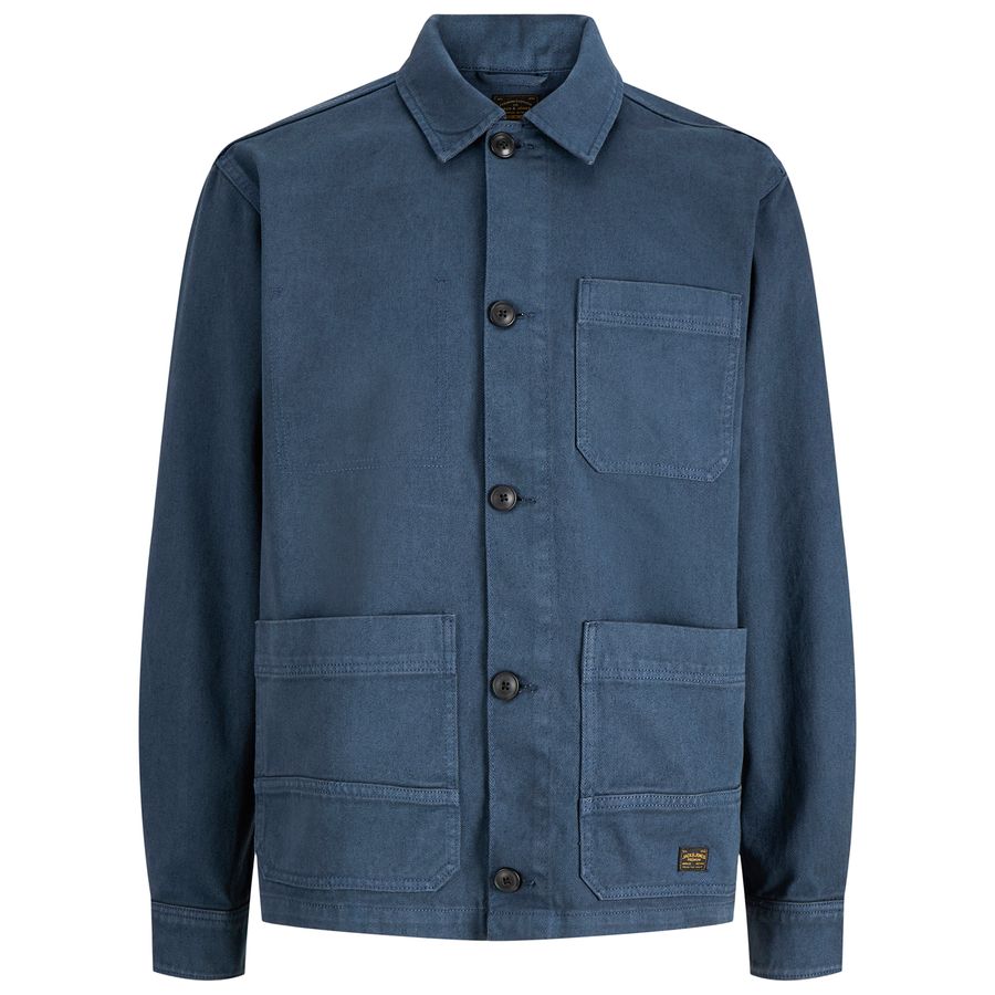 Jack&Jones Übergröße Jeans-Hemdjacke navy JPRBLUDERRY
