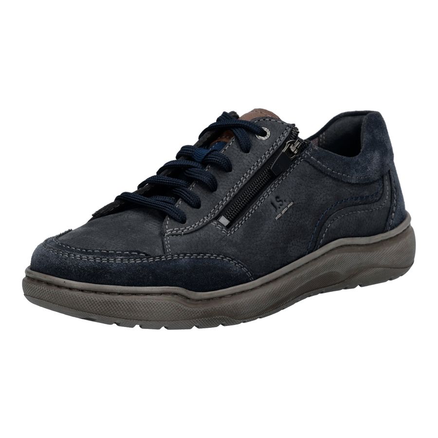 Josef Seibel Leder-Schnürschuh Baxter 03 navy