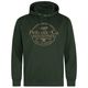 Petrol Industries XXL Hoodie dunkelgrün Samtdruck Petrol Industries XXL Hoodie dunkelgrün Samtdruck