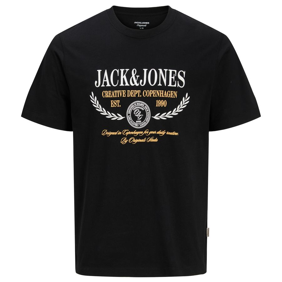 Jack&Jones XXL T-Shirt schwarz JORFREDERIKSBERG