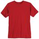Herren Redfield T-Shirt rot Übergröße Tom