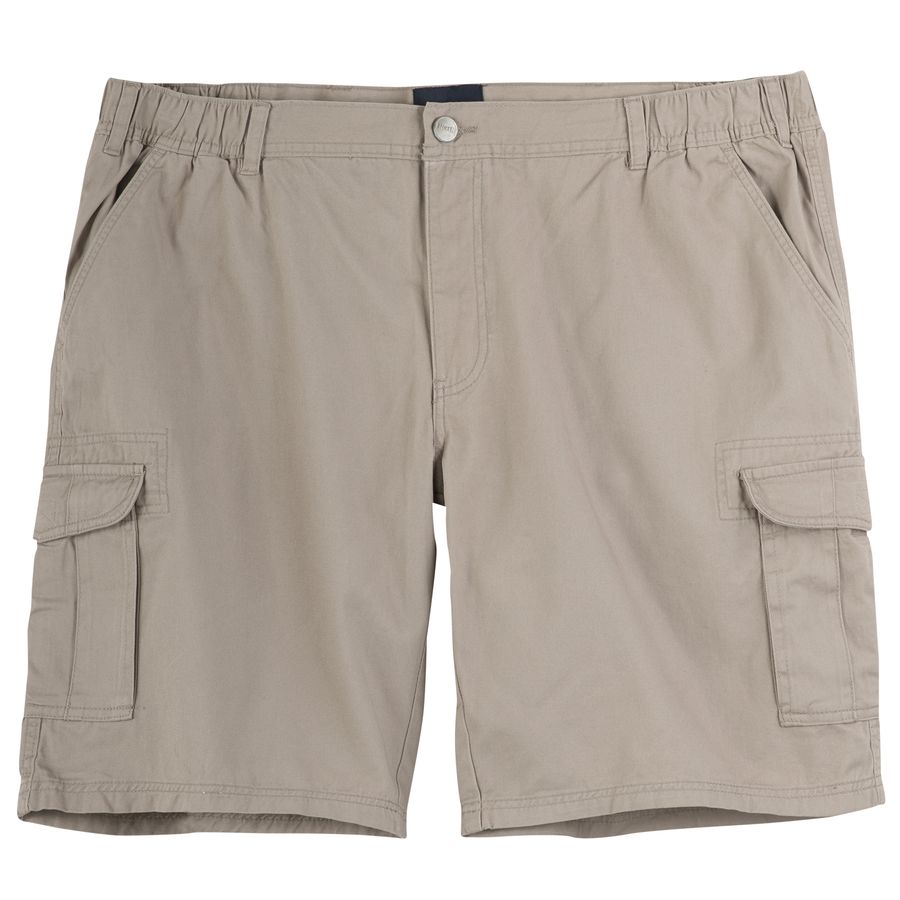 North Latitude Cargo-Bermuda beige Übergrößen