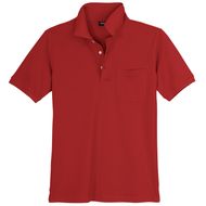 Redfield Basic Poloshirt rot Übergröße Ralph