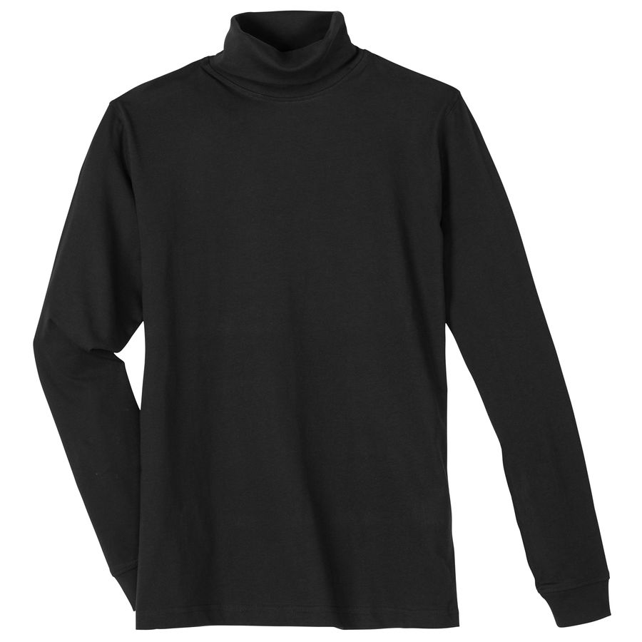 Schwarzes Redfield Rollkragen-Langarmshirt XXL