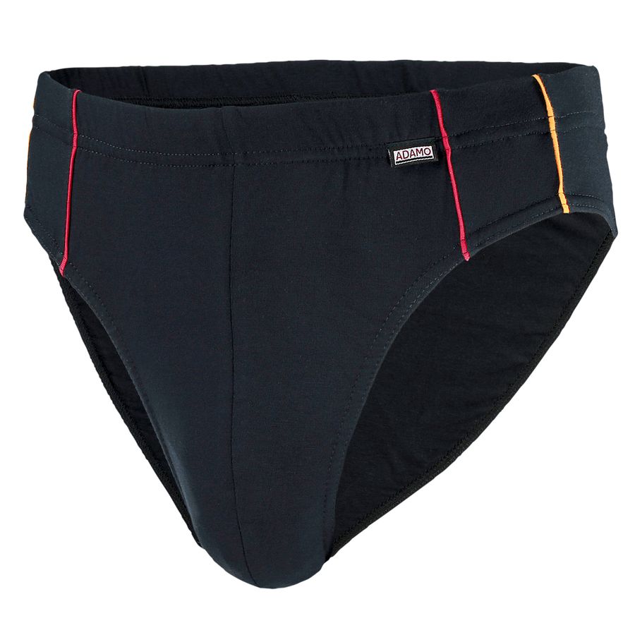 Adamo Rio-Slip schwarz Micromodal Übergröße