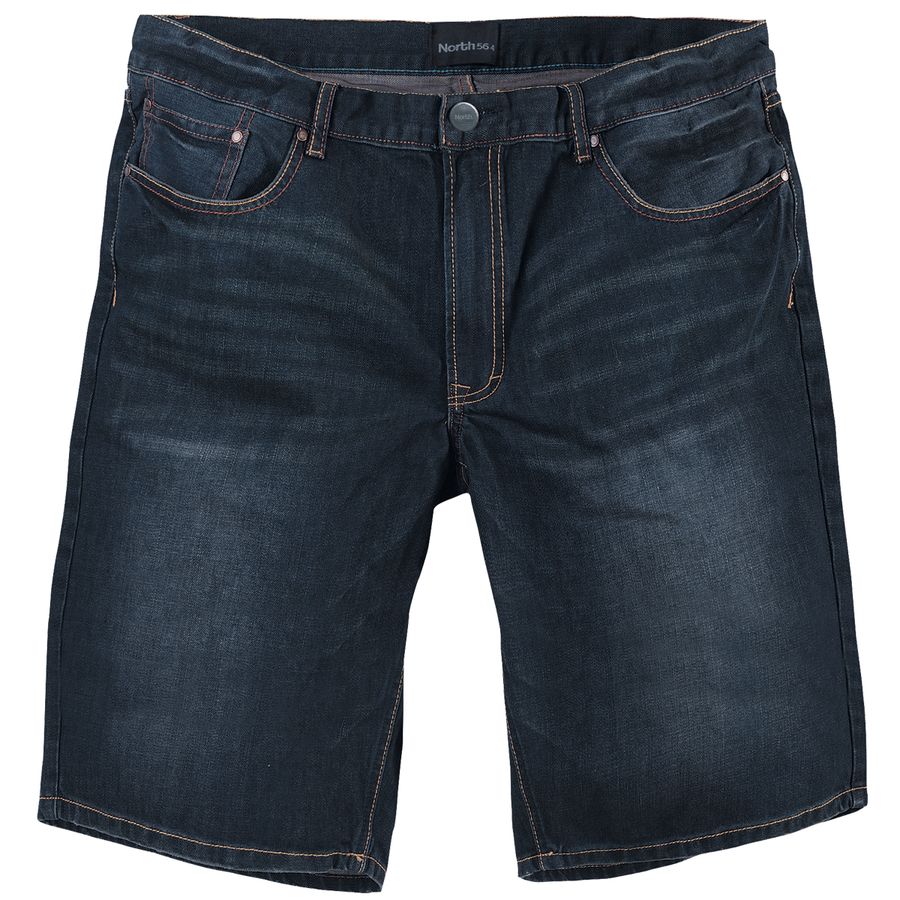 North Latitude Übergröße Jeans-Bermuda blau used