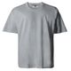 Hellgrau melanges T-Shirt Lucky Star Übergröße