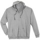 Ahorn Kapuzen-Sweatjacke Übergröße hellgrau melange Ahorn Kapuzen-Sweatjacke Übergröße hellgrau melange