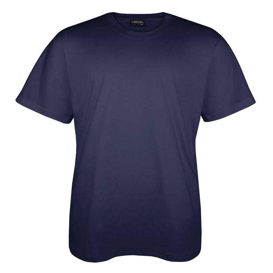 Lucky Star Basic T-Shirt in dunkelblau