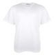 T-Shirt weiß mit V-Ausschnitt Lucky Star Übergröße