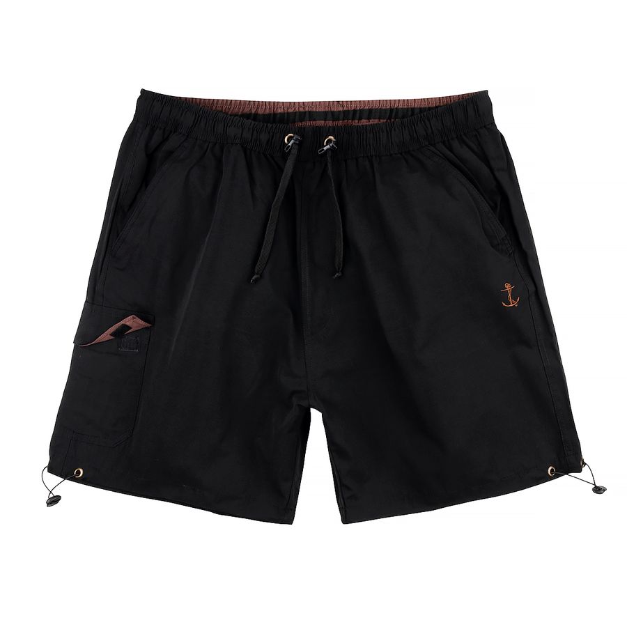Abraxas Shorts schwarz Übergröße