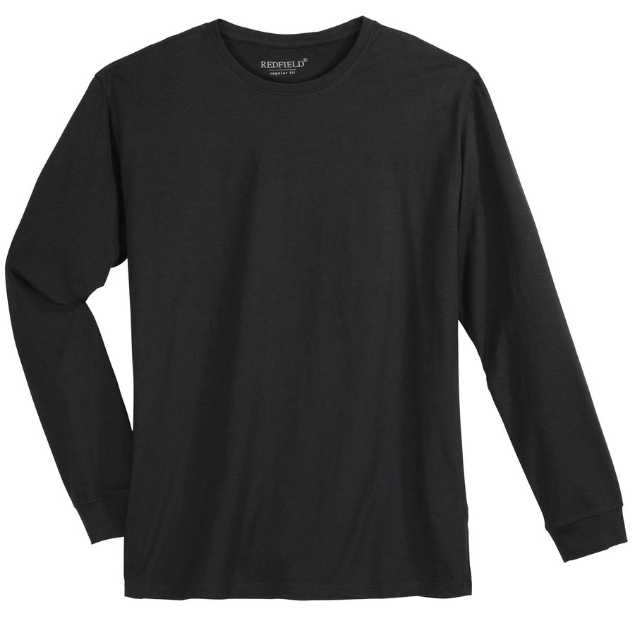 Schwarzes Redfield Langarmshirt Modell Harvey XXL