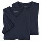 Redfield Doppelpack XXL T-Shirts dunkelblau V-Neck
