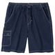 Abraxas XXL Jeans-Cargo-Bermuda dunkelblau Abraxas XXL Jeans-Cargo-Bermuda dunkelblau