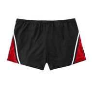 Abraxas XXL Kasten-Badehose Moritz schwarz-rot