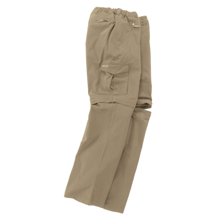 Zipp-off-Cargohose sand Abraxas Übergröße