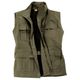 Übergrößen Abraxas Outdoorweste khaki Übergrößen Abraxas Outdoorweste khaki