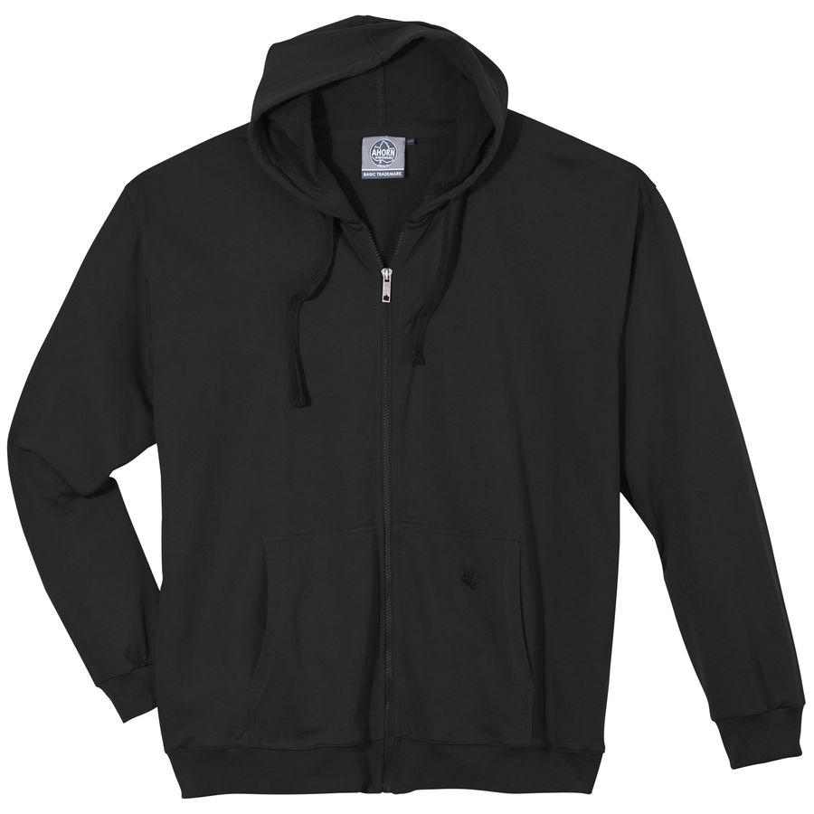 Kapuzen-Sweatjacke XXL schwarz Ahorn Sportswear