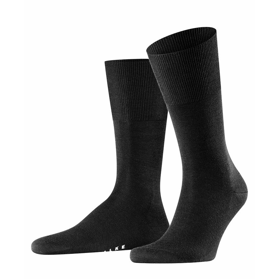 Falke elegante Herren-Socken Airport schwarz