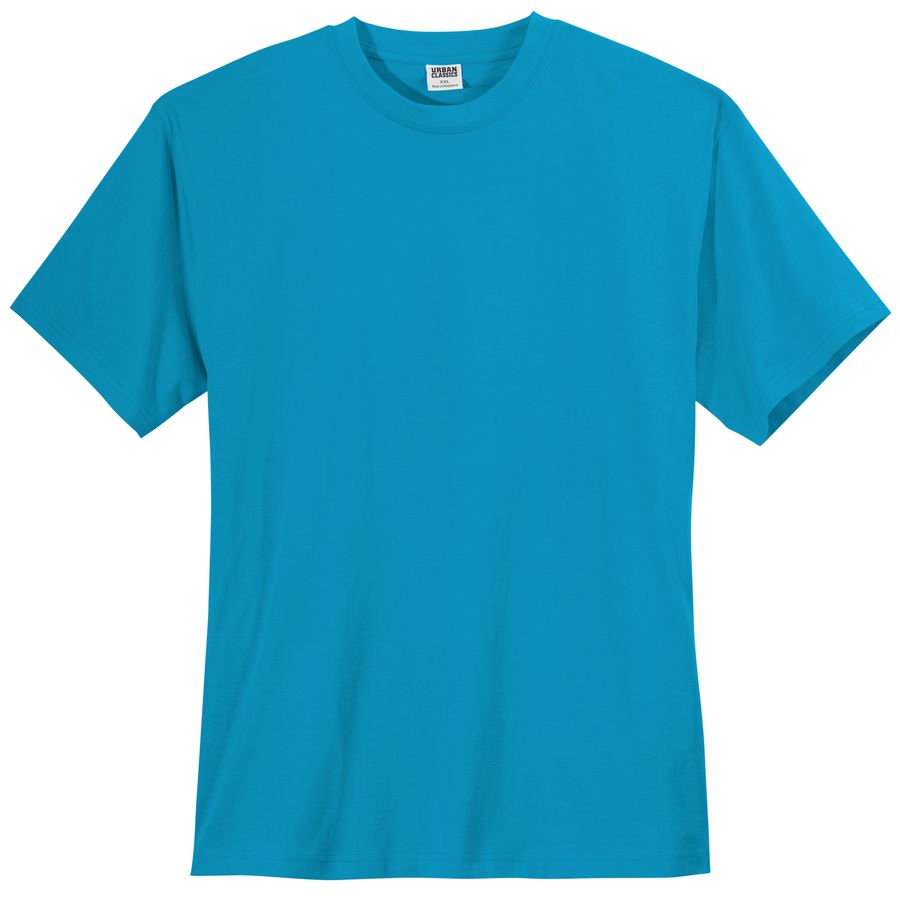 Urban Classics T-Shirt Übergröße türkis