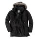 Brigg schwarzer Parka mit abnehmbarer Kapuze XXL Brigg schwarzer Parka mit abnehmbarer Kapuze XXL