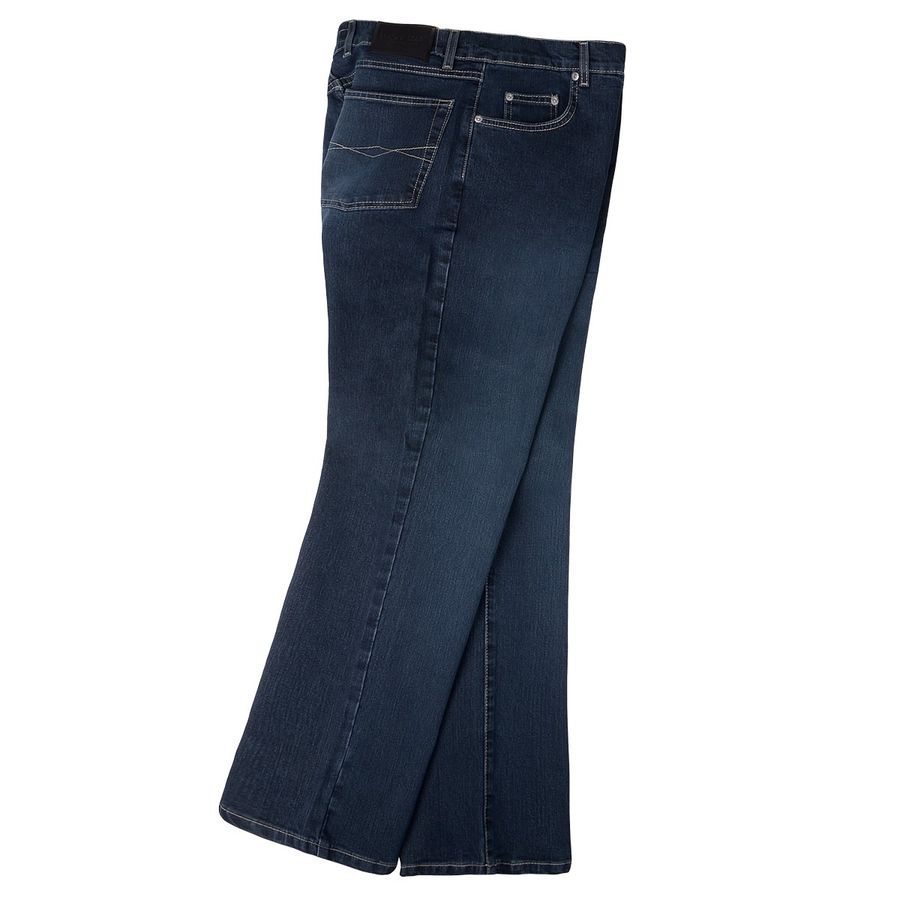 Lucky Star XXL Custer Jeans blueblack Kontrastnähte
