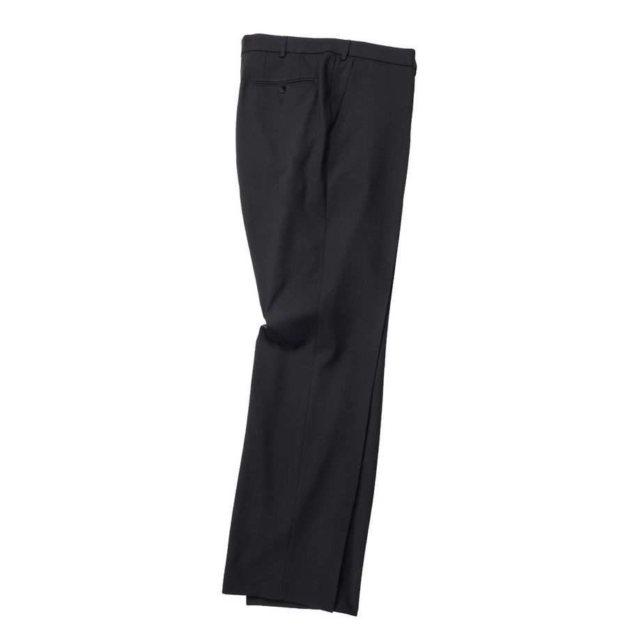 Digel schwarze Schurwoll-Mix Anzughose Per XXL