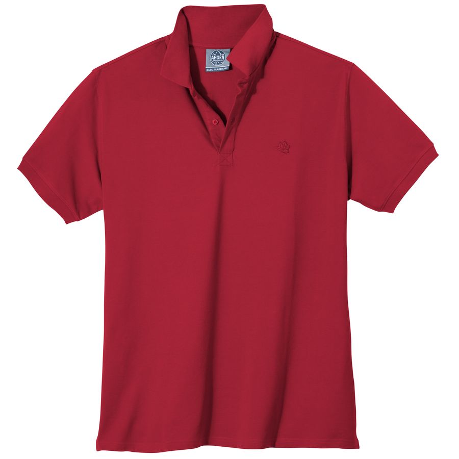 Ahorn Sportswear Poloshirt Übergrößen rot