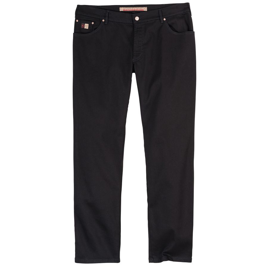 Revils Stretch-Jeans Übergröße schwarz