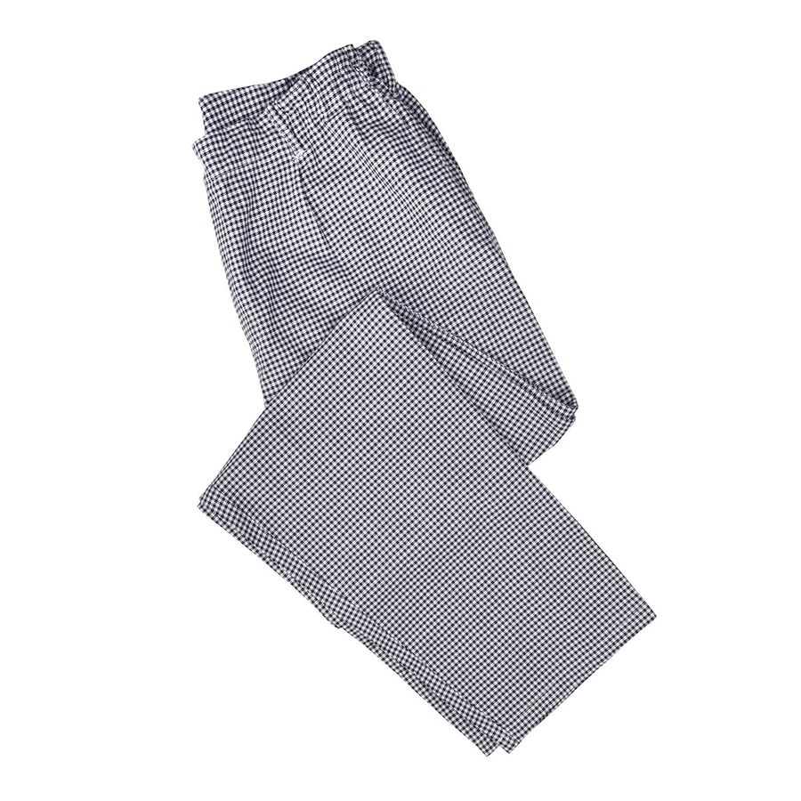 FaPak XXL Koch-/Bäckerhose schwarz-weiß Pepita