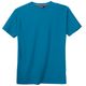 North Latitude blau Basic T-Shirt Übergröße
