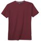 North Latitude Basic T-Shirt bordeaux Übergröße