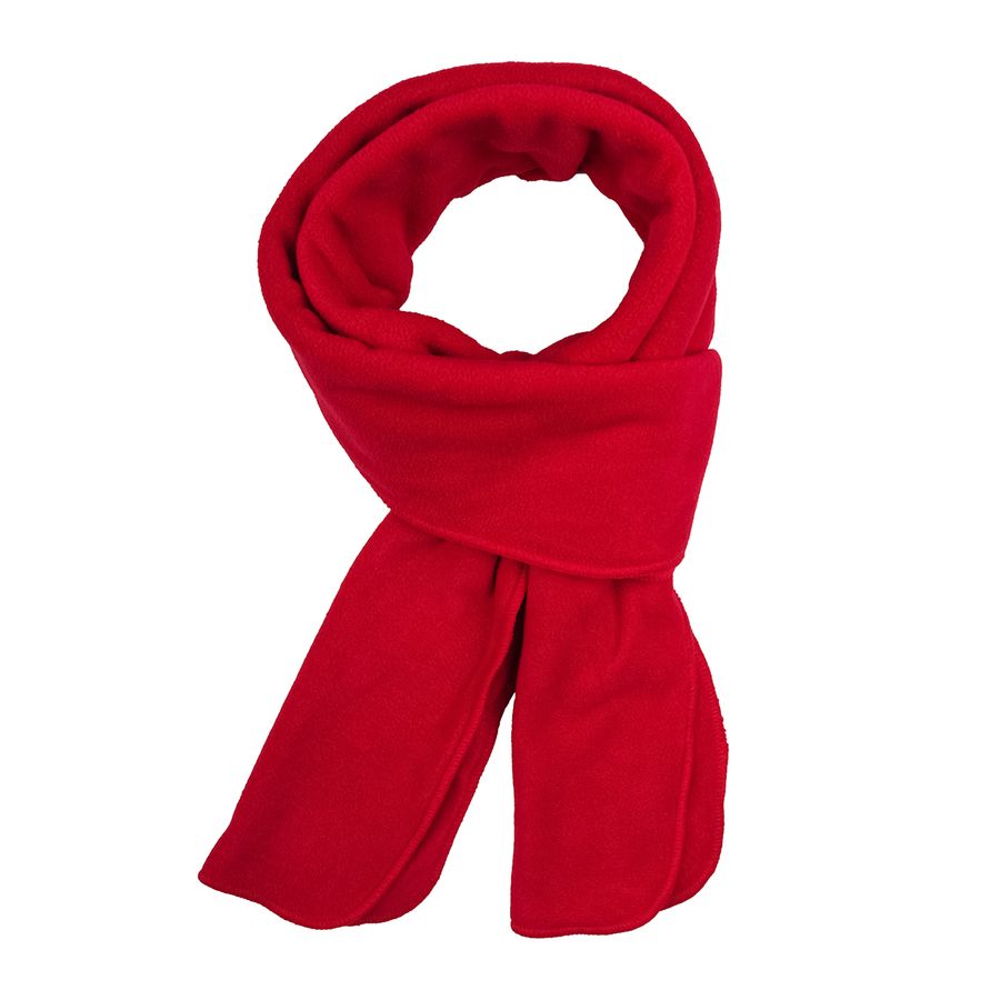 Brigg roter Schal Soft Fleece
