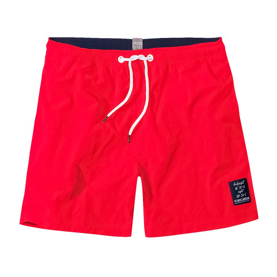 Ceceba Badeshorts rot Übergröße