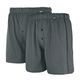 Adamo 2er-Pack Boxershorts dunkelgrau Übergröße