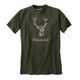 Hubertus T-Shirt Platzhirsch dunkeloliv Übergröße