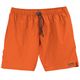 North Latitude Badeshorts orange Übergröße