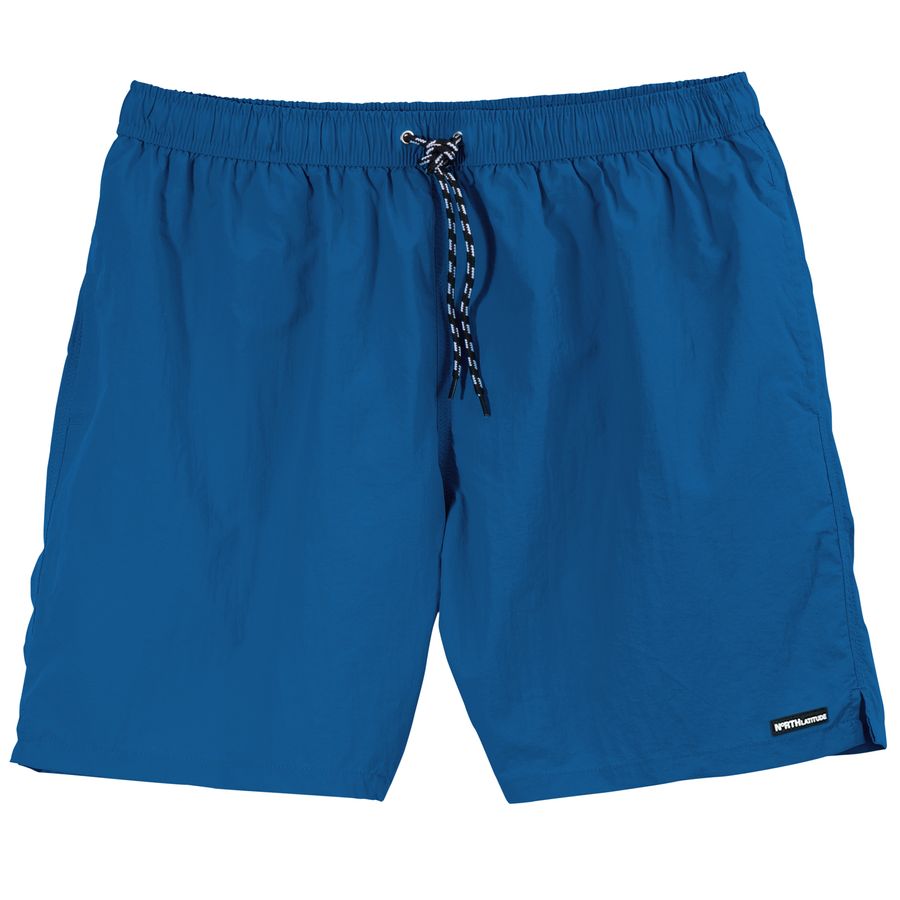 North Latitude Badeshorts kobaltblau Übergröße