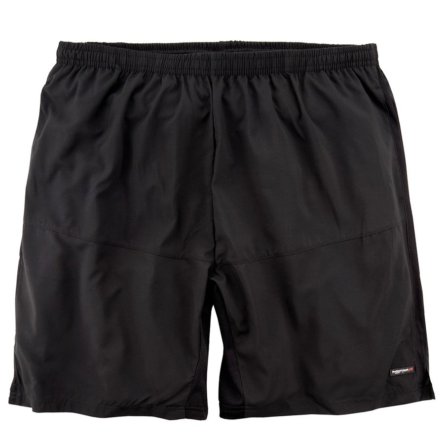 North Latitude Sport-Shorts schwarz Übergröße