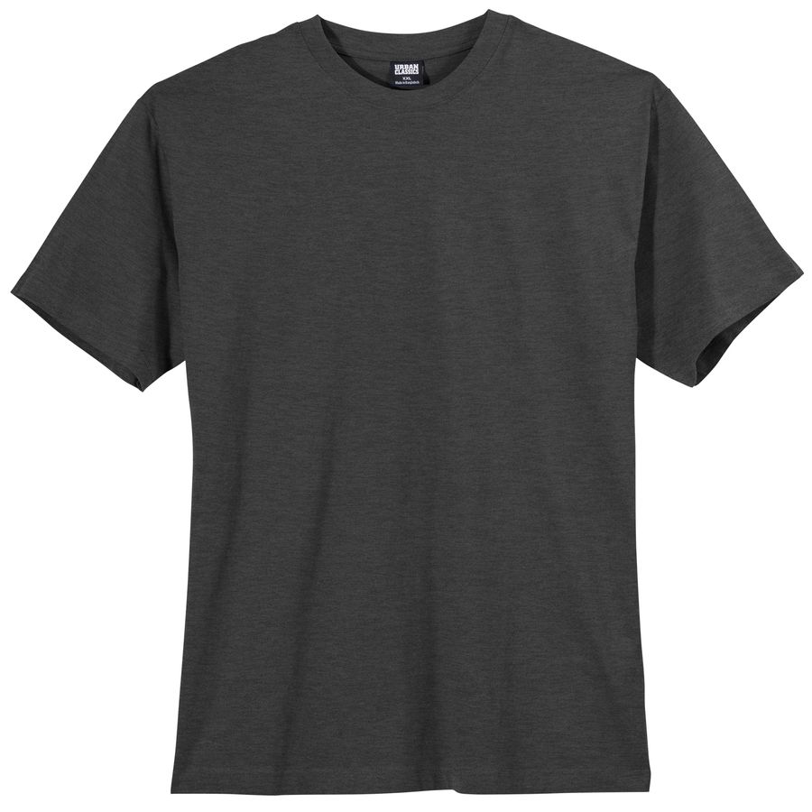 Urban Classics T-Shirt Übergröße anthrazit melange