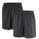 Boxershorts Übergröße 2er Pack anthrazit Adamo Boxershorts Übergröße 2er Pack anthrazit Adamo