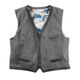 Luigi Morini XXL Strickweste grau meliert Luigi Morini XXL Strickweste grau meliert
