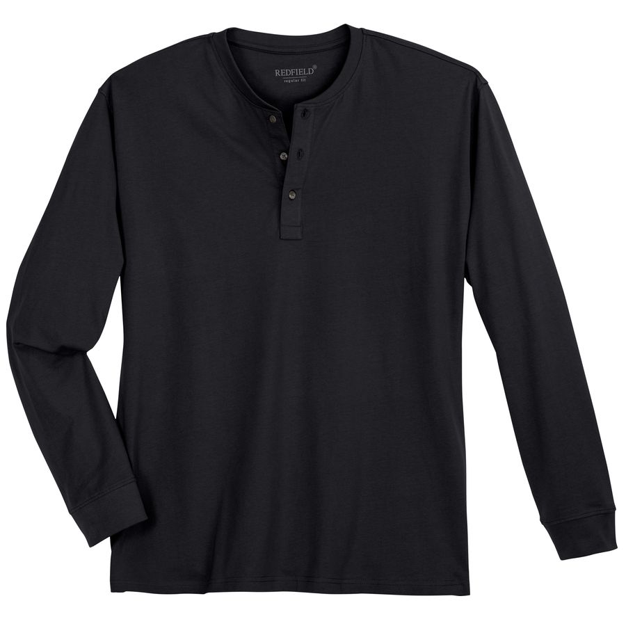 Serafino Langarmshirt Redfield XXL schwarz